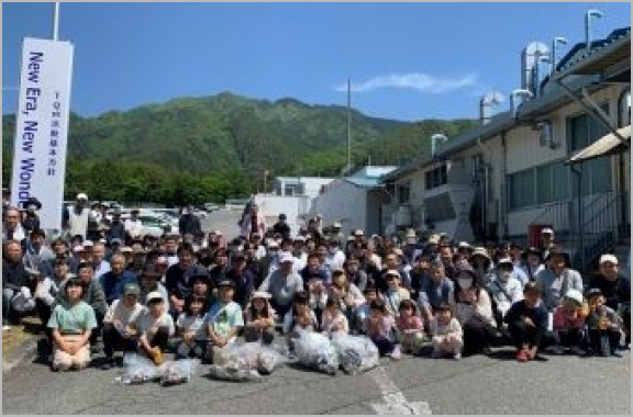 Participation in the Tenryu River Environmental Picnic