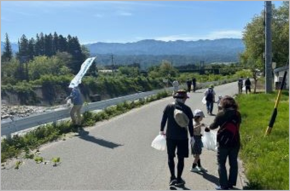 Participation in the Tenryu River Environmental Picnic