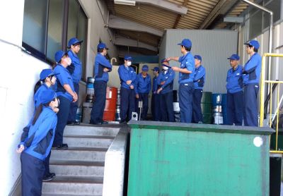 Emergency response drill (Headquarters, First Plant)