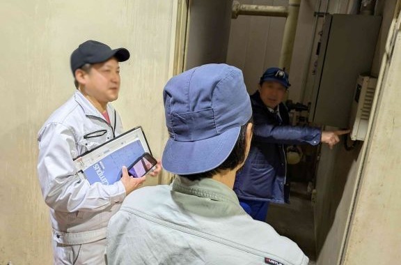 An explosion prevention inspection