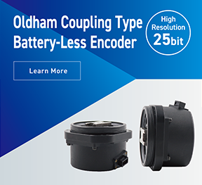 Oldham Coupling Type Battery-Less Encoder